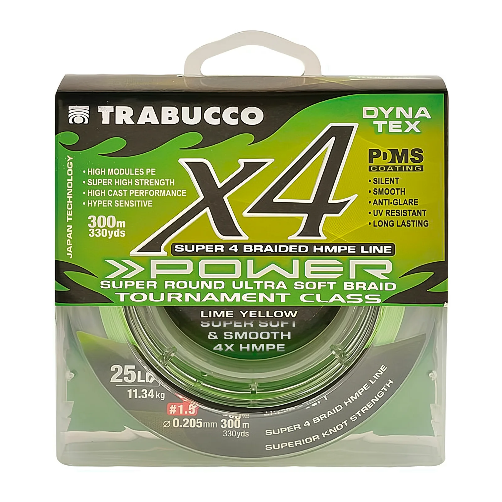 Trabucco Trecciati X4 Power Dyna Tex 0,435mm 300mt